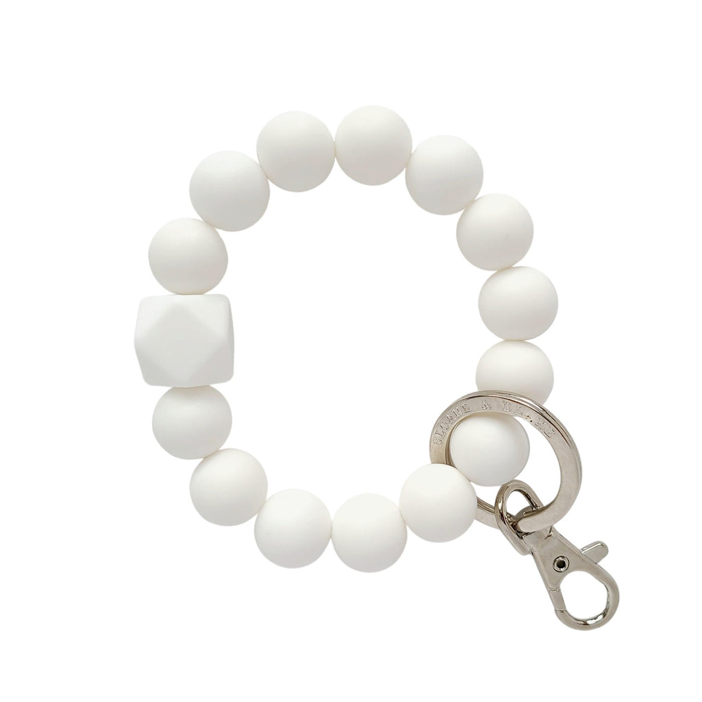 DAISY WHITE Bracelet Key Ring