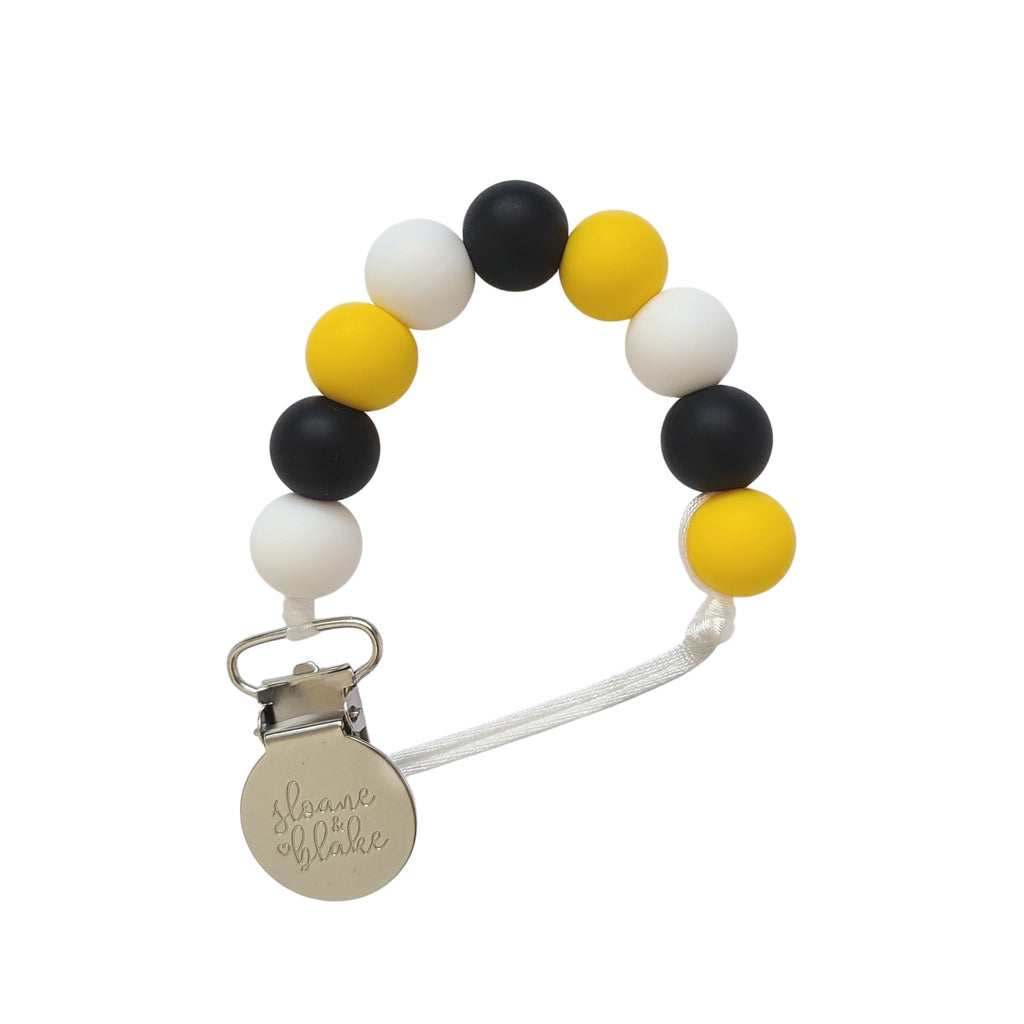 PITTSBURGH Football Pacifier Clip